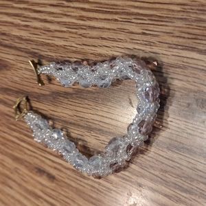 Light purple bracelet Swarovski crystal